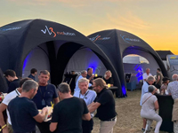 Tentes gonflables spacieuses de 6x6 pour JMB Aviation