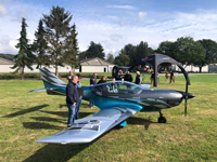 Tente gonflable araignée de 6x6 m pour JMB Aviation