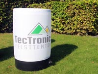 Tabouret d'accueil gonflable