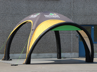 Tente gonflable de 4x4 avec auvent