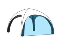 En option : paroi totalement transparante