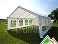 Tente de jardin belle et durable en PE de 4 par 6 mètres