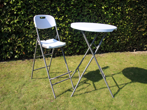 Chaise de bar pliable pour mange-debout