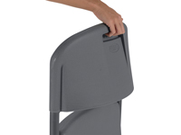 Chaise légère avec poignée intégrée