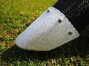 Voeten stertent in sterk aluminium