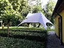Far West dubbele stertent 12m taupe