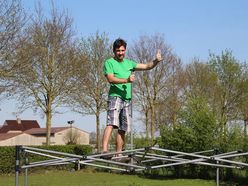 Stevig stalen frame