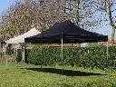 TTC vouwtent 3 x 4,5 m Solid 40 zwart en beige