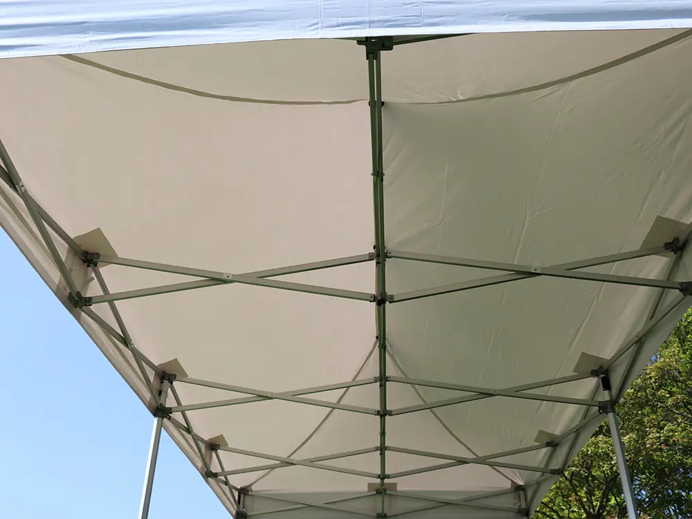 Vouwtent 4 x 8 m S50 pvc dakzeil op frame