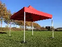 Vouwtent 3x3 m Solid 50 met strak dakzeil