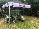 NSU afneembare banner voor zwarte vouwtent