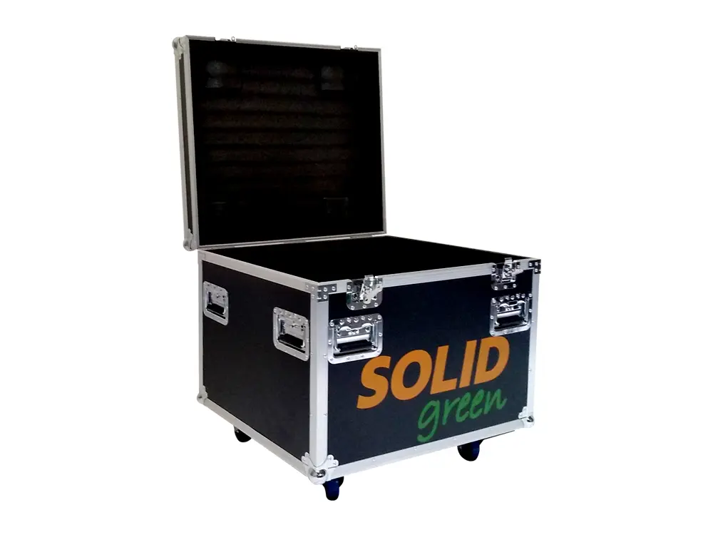 Opberg flightcase small open