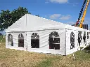 Vooraanzicht modulaire kadertent