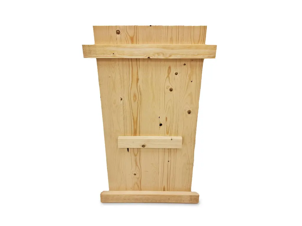 Vlondervloer plank onderkant