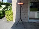 Driepootstatief met heater