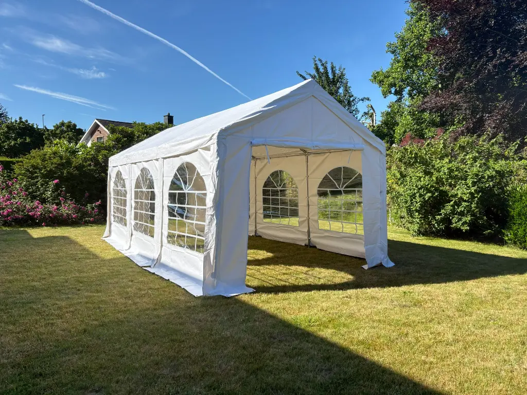 Partytent met verzinkt stalen frame Ø38 mm
