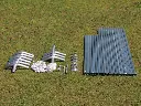Onderdelen partytent 3x4 m pvc pro