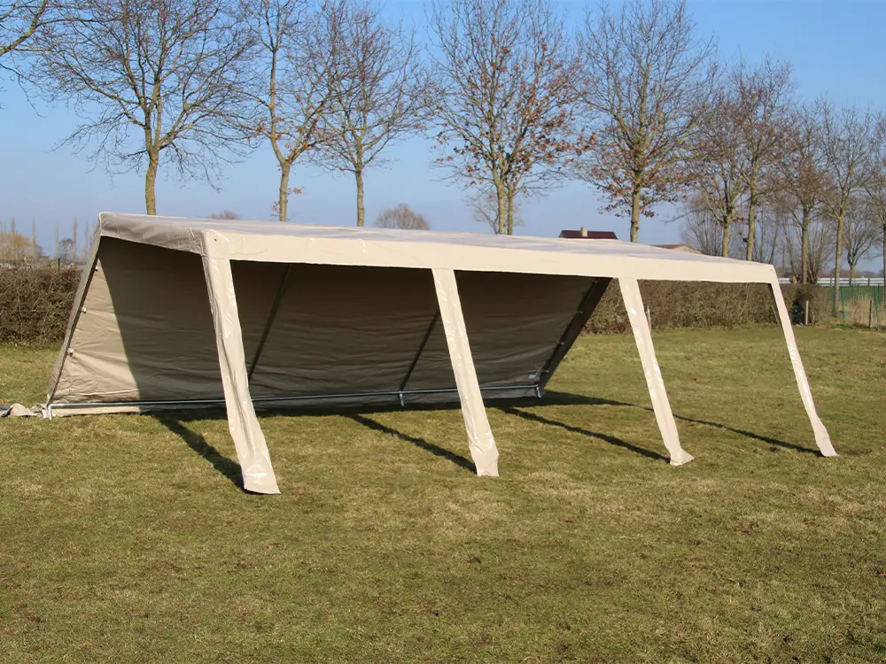 Opbouw partytent 3x6 meter