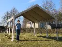 Feesttent 3x6 m zonder zijwanden