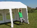 Stevige professionele feesttent 3x6