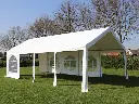 Zijwanden in pvc per 2 meter afneembaar