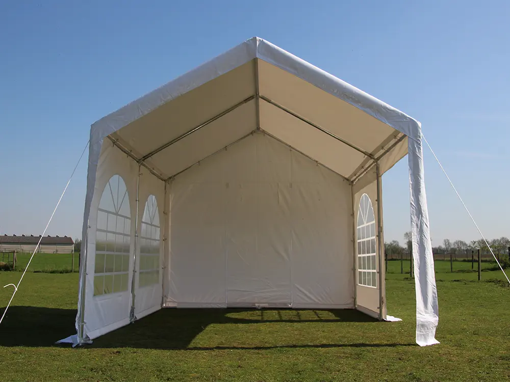 Partytent pvc pro met witte zeilen