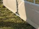 Grondframe schuift in de zijwanden