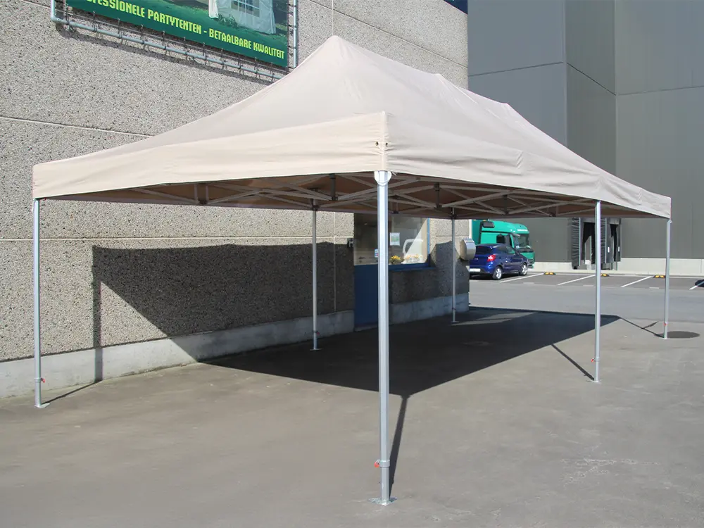 Tente pliante 4 x 8 m Solid 50 pvc