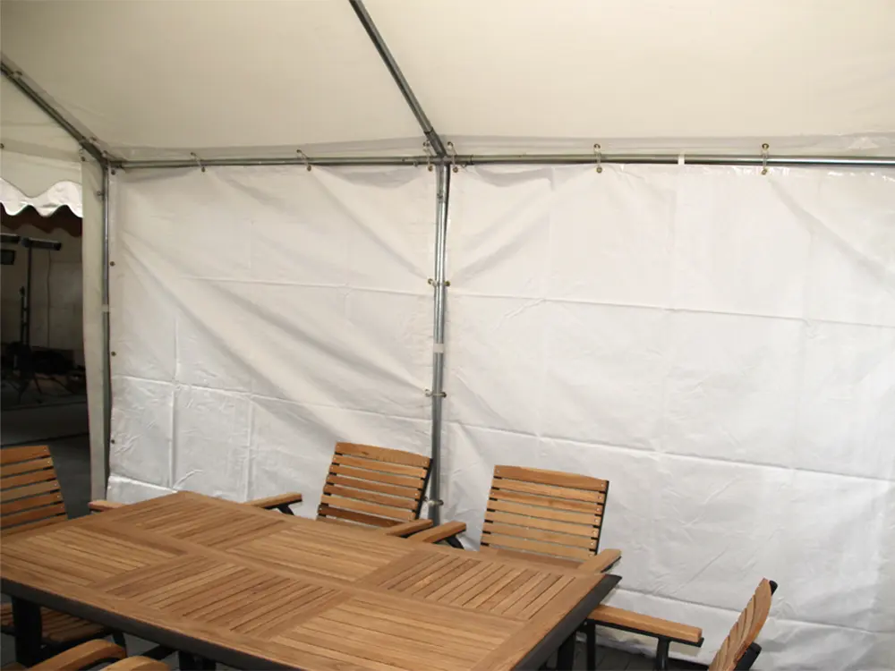 Pièce tonnelle : paroi latérale 2 m pvc