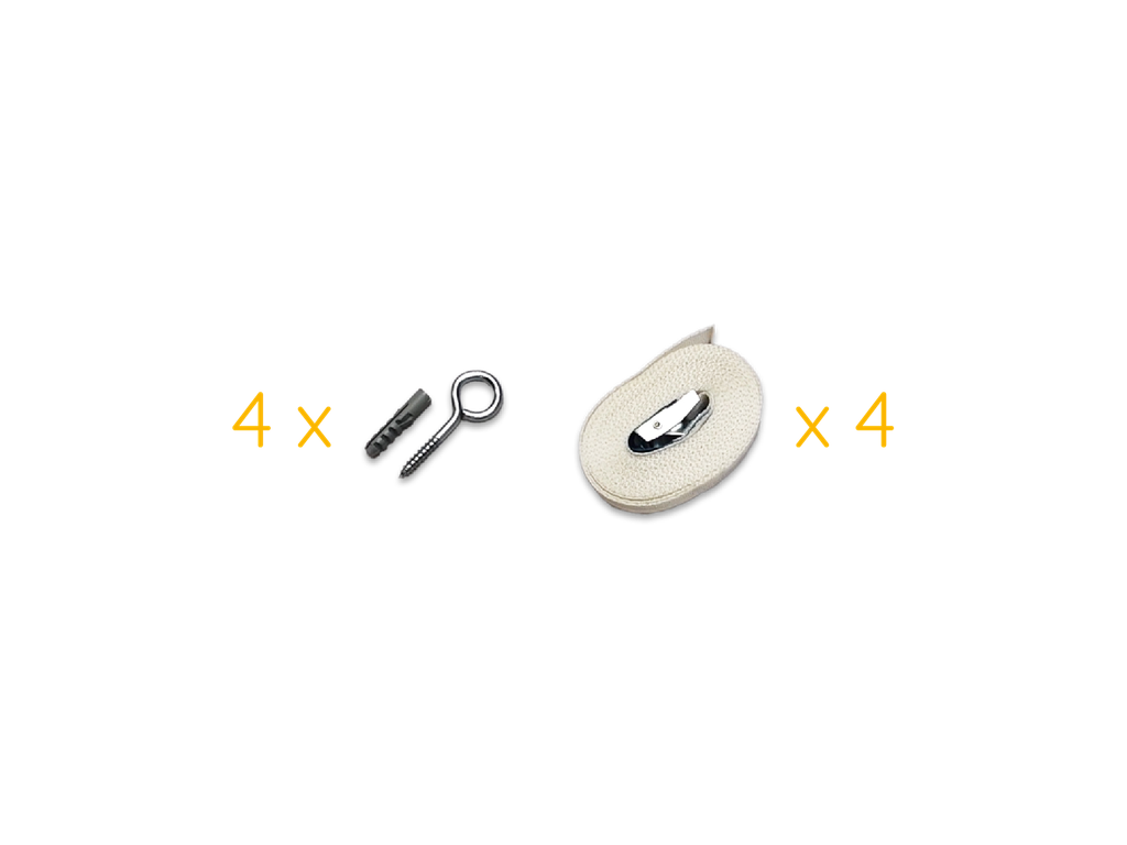 Kit de fixation tonnelle