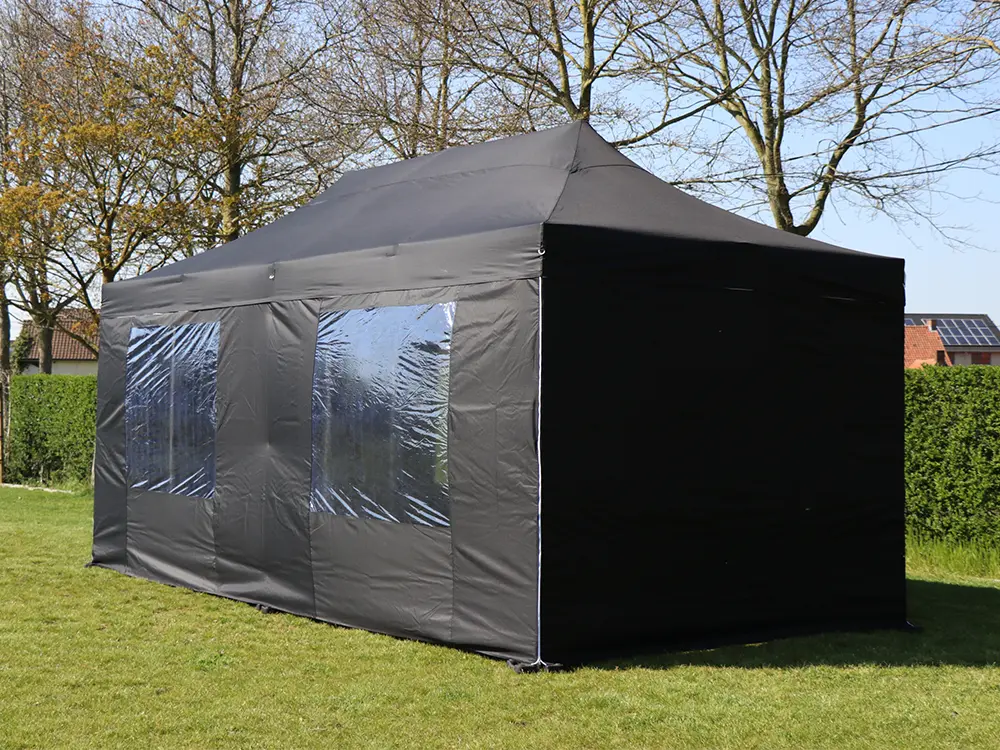 Seconde main : tente pliante 4 x 8 m Solid 40 noir