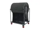 Chariot de transport pour tables hautes basic et plus
