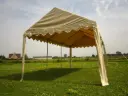 Fin de série : tente de réception 5 x 10 m pvc basic beige