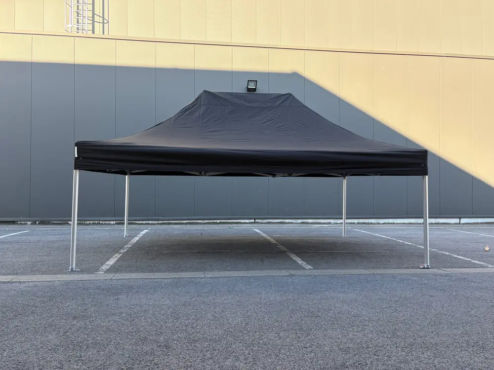 Fin de série : tente pliante 3 x 4,5 m Solid 50 noir