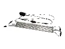 Bandes LED pour tente de fête - magnétiques