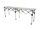 Table pliante en aluminium