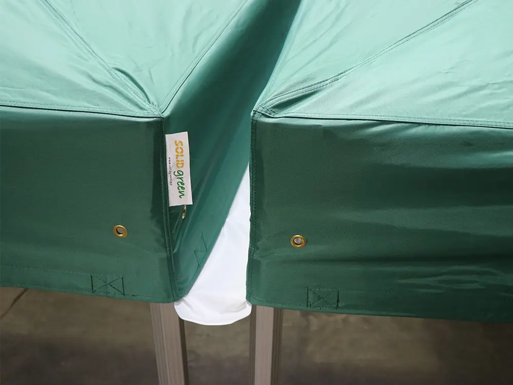Gouttière tente pliante polyester