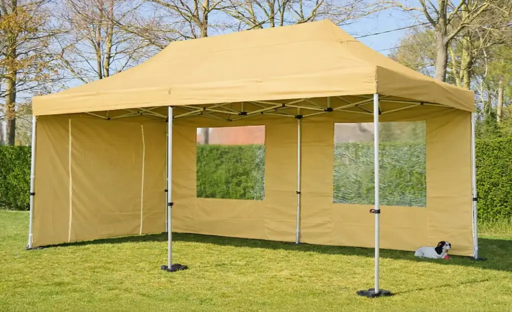Seconde main: tente pliante 3 x 6 m Solid 30 écru