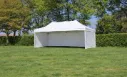 Fin de série: tente pliante 3 x 6 m Solid 50 pvc blanc