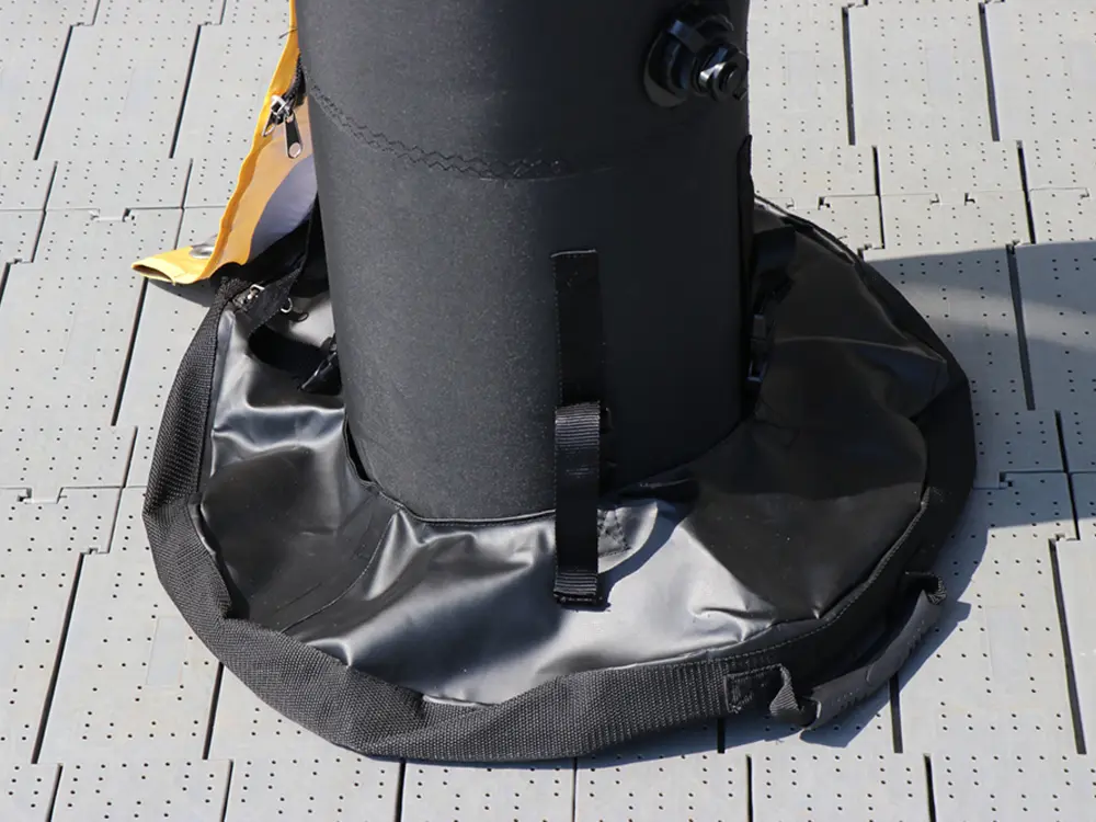 Colonne publicitaire gonflable Ø 45 cm - sac de sable