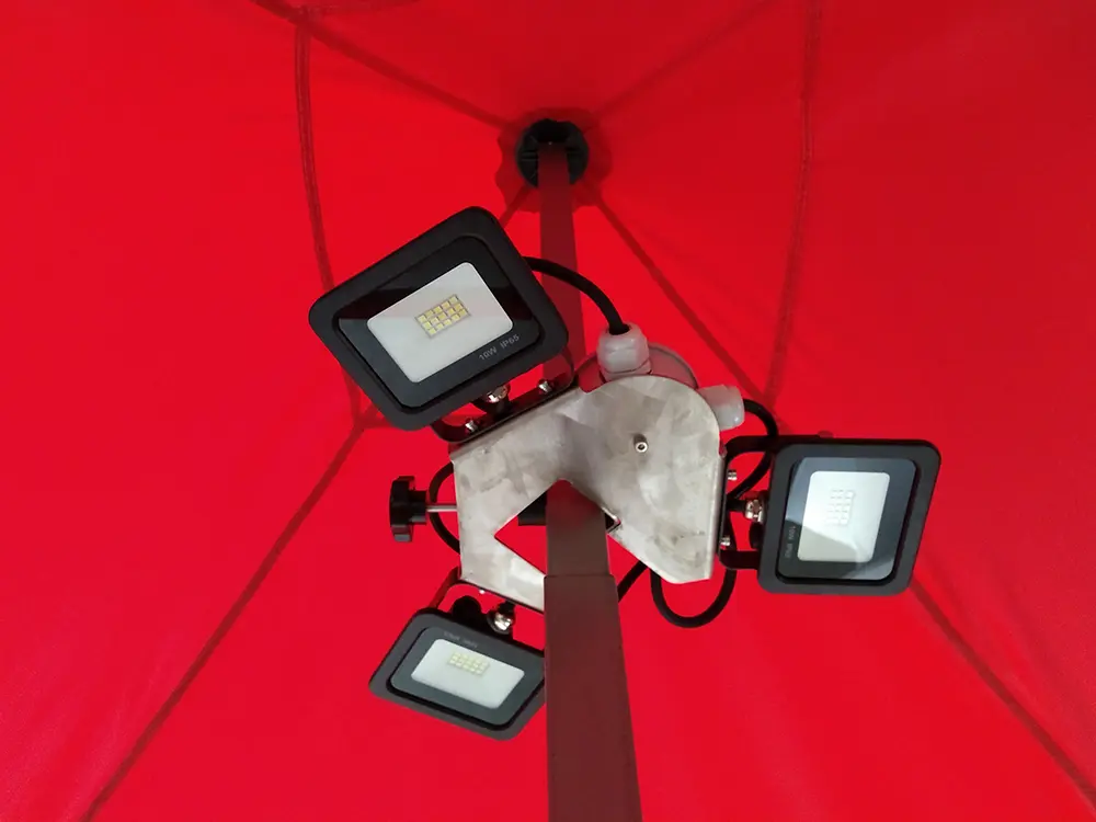 Éclairage tente pliante 3-LED