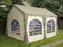 Tonnelle 3 x 4 m polyester beige/sable