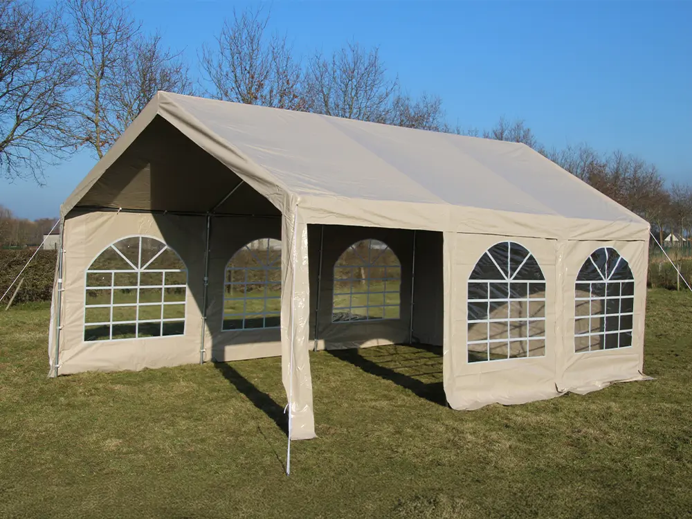 Tonnelle 3 x 6 m PVC Pro 50