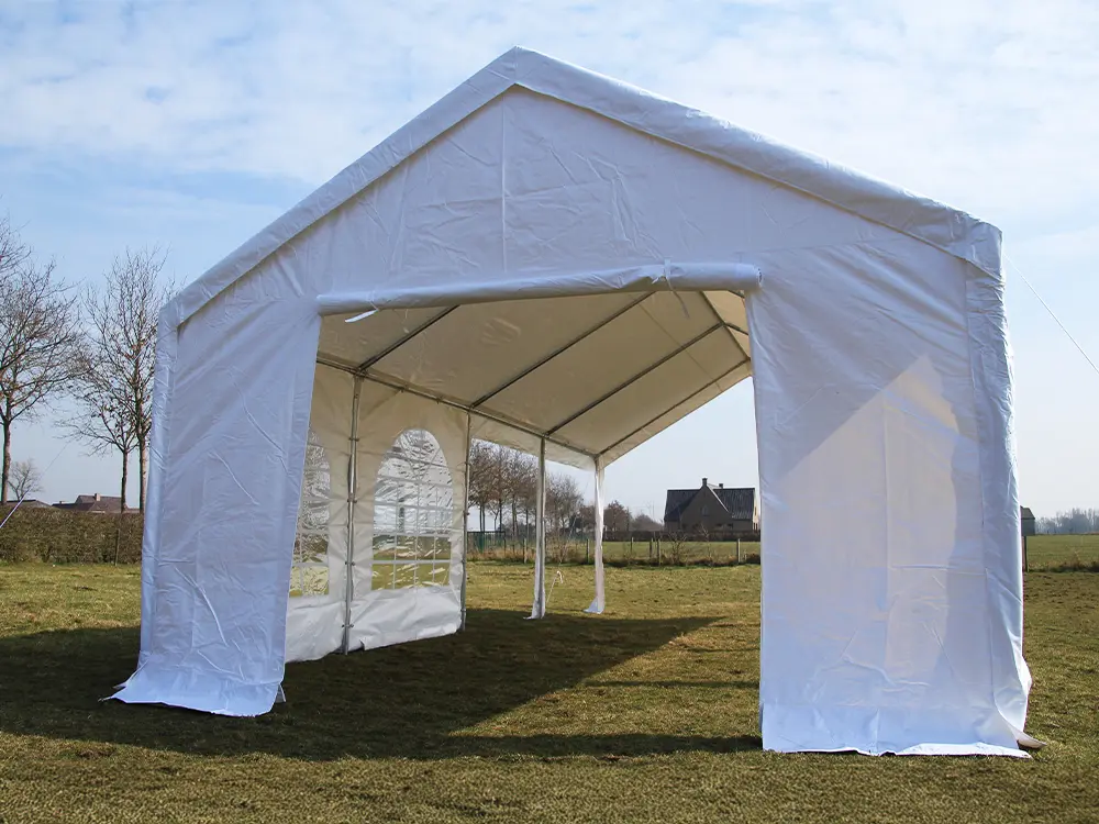 Tonnelle 4 x 10 m PVC Pro 50 HQ