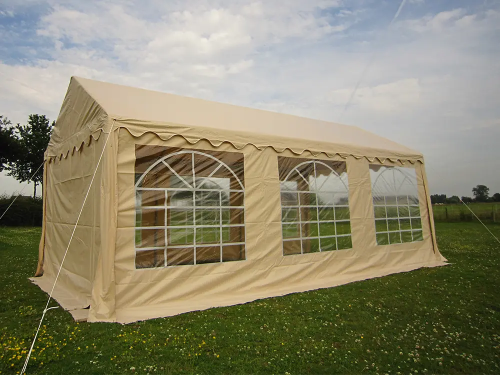 Tonnelle 4 x 4 m PVC Basic