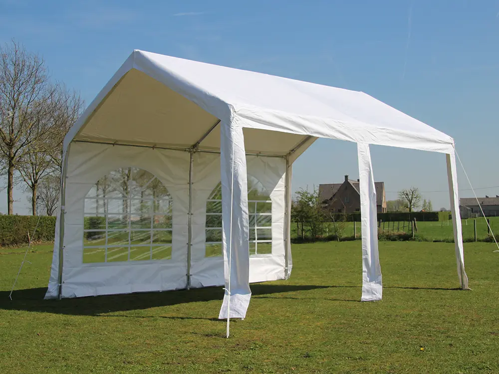 Tonnelle 4 x 4 m PVC Pro