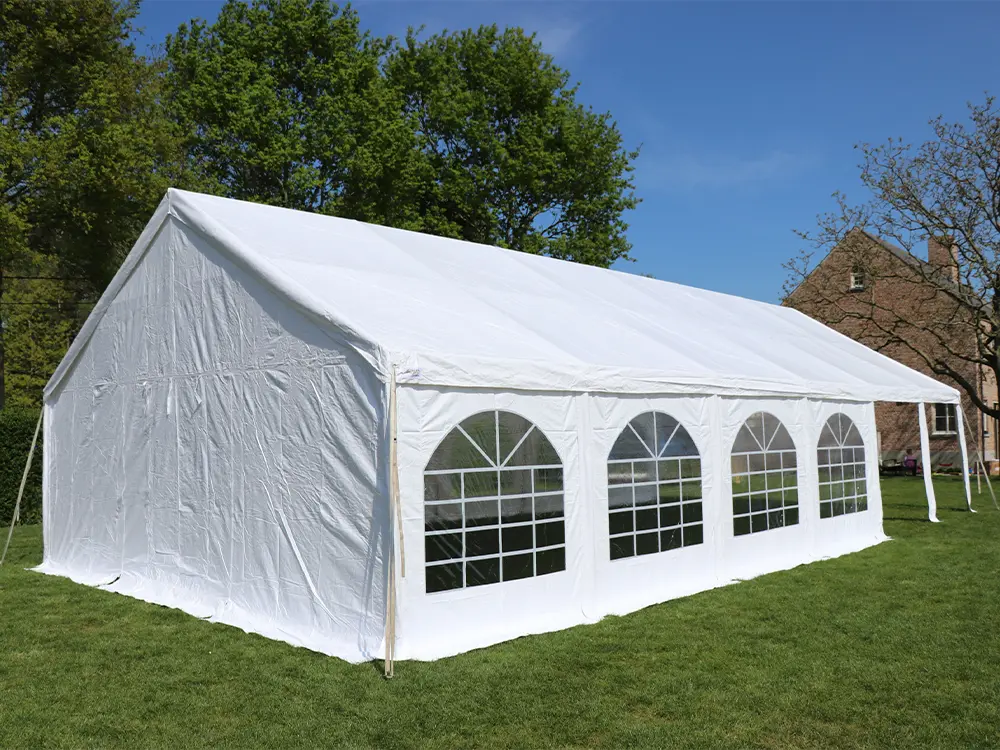Tonnelle 6 x 12 m PVC Pro 50