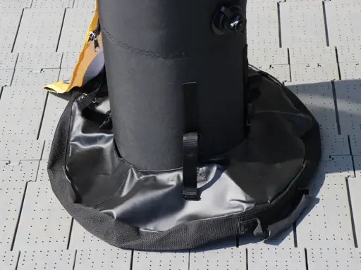 Colonne publicitaire gonflable Ø 45 cm - sac de sable