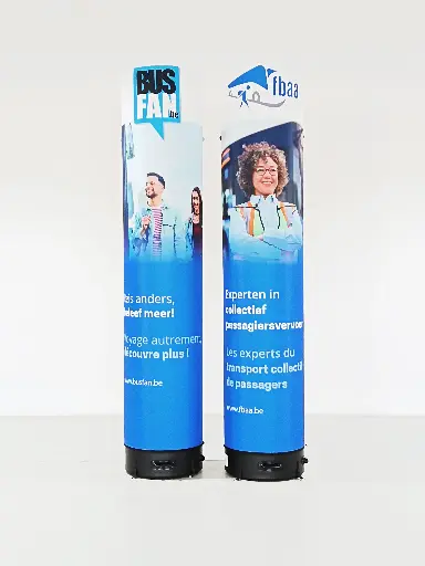 Colonne publicitaire gonflable