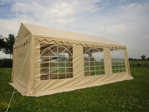Tonnelle 4 x 4 m PVC Basic